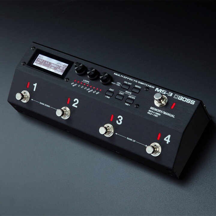 楽天市場】BOSS MS-3 Multi Effects Switcher マルチエフェクター 