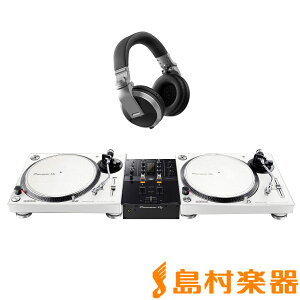 Pioneer DJ PLX-500-W + DJM-250MK2(�~�L�T�[) + HDJ-X5-S(�w�b�h�z��) �A�i���O DJ�Z�b�g �p�C�I�j�A