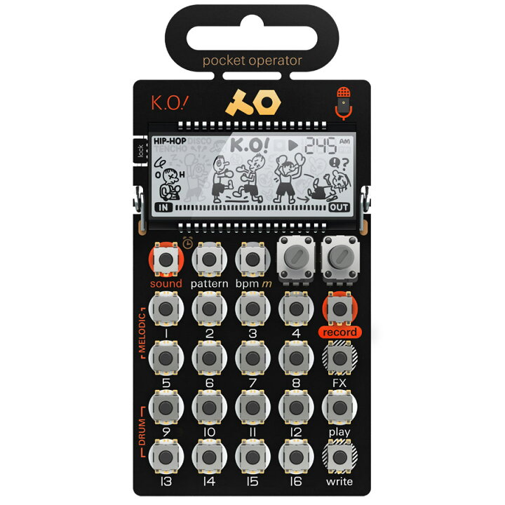 楽天市場】Teenage Engineering pocket operator PO-33 K.O! マイクロ  