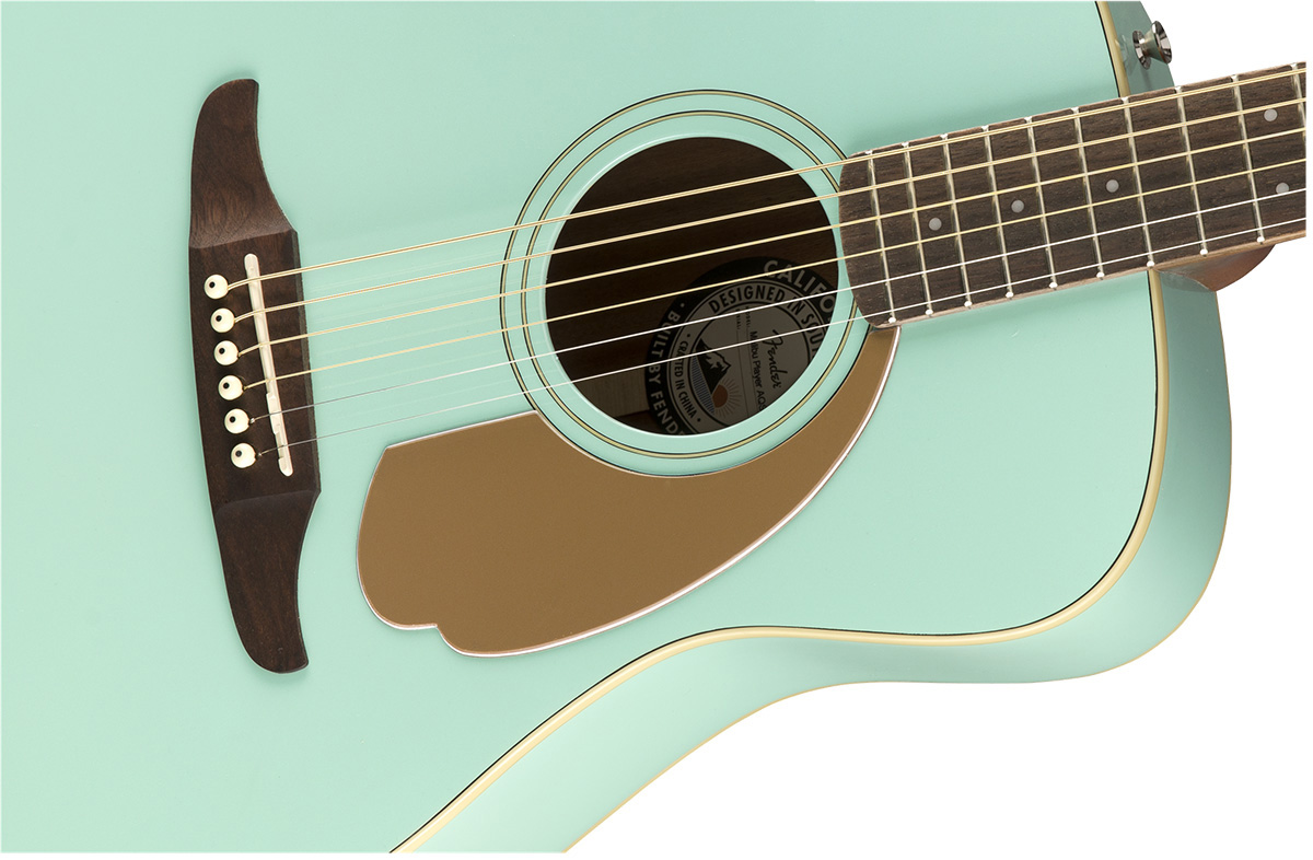 楽天市場】Fender Malibu Player Aqua Splash アコースティックギター