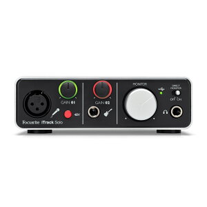 Focusrite iTrack Solo Lightning iOSΉ I[fBIC^[tF[X tH[JXCg