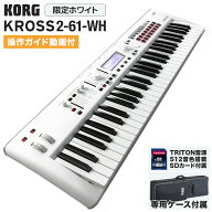 KORG KROSS2-61 (KROSS2-61-SC 限定ホワイト) シンセサイザー 【ケース・TRITON音色SDカード付属】 コル…