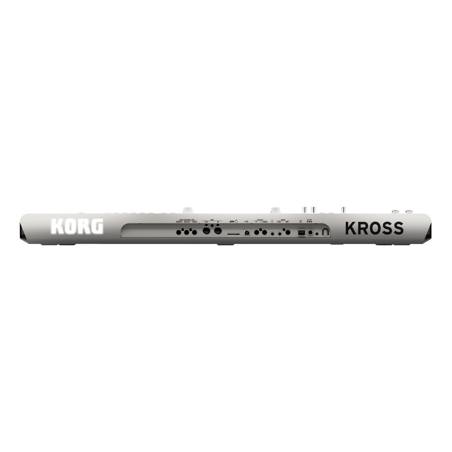 KORG KROSS2-61-SC (ホワイト) バンド用キーボードならこれ！ 61鍵盤 シンプル4点セット 【ケース/スタンド/ペダル付き】  【コルグ】 | 島村楽器