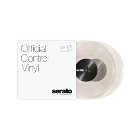 Serato 10" Control Vinyl Clear 2枚組 Scratch Live用 コントロールバイナル 10インチ セラート SCV-PS-CLE-10