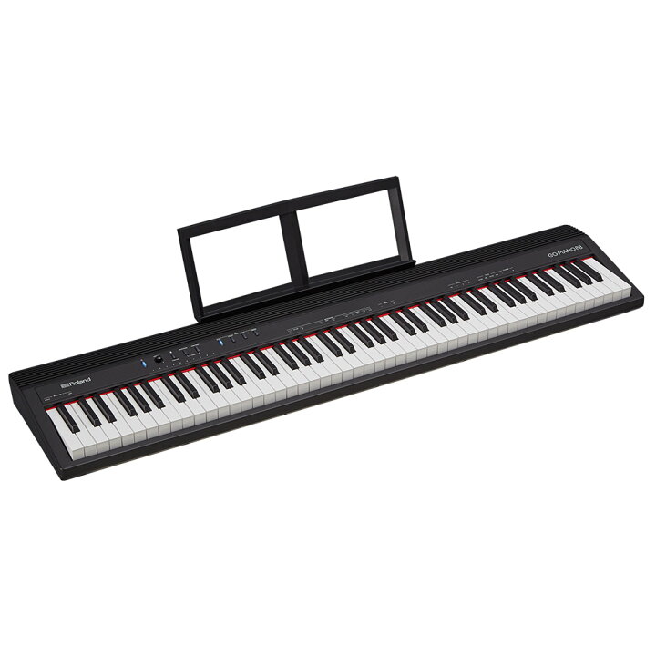 楽天市場】キーボード 電子ピアノ Roland GO-88P セミウェイト 88鍵盤 