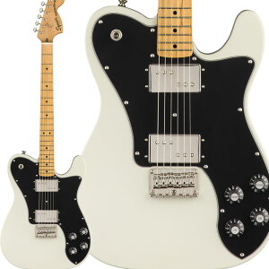 Squier by Fender Classic Vibe f70s Telecaster Deluxe Maple Fingerboard Olympic White GLM^[@eLX^[ XNC[ / XNCA