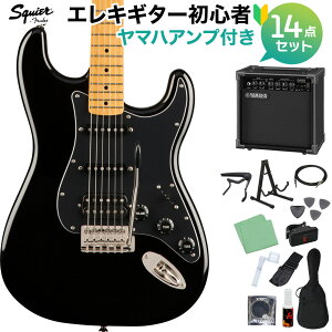 Squier by Fender Classic Vibe '70s Stratocaster HSS, Black S14_Zbg y}nAvtz GLM^[ XggLX^[ yXNC[ / XNCAz yS҃Zbgz