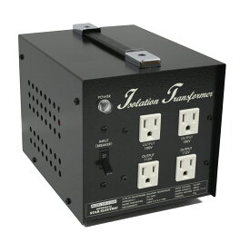 PRO CABLE ギタリスト電源 アイソレーション電源トランス (ブラック) 600W 100V専用仕様 プロケーブル BTR600-100-BK