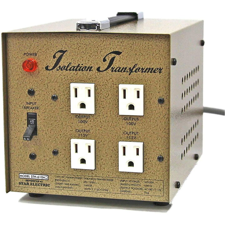 楽天市場】PRO CABLE ギタリスト電源 アイソレーション電源トランス  