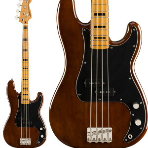 Squier by Fender Classic Vibe �f70s Precision Bass Maple Fingerboard Walnut �v���V�W�����x�[�X �X�N���C���[ / �X�N���C�A