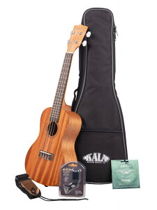 KALA KA15C-BNDL-20_06 ENZbg RT[gEN J SATIN MAHOGANY UKULELE BUNDLE PACK