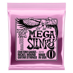 ERNiE BALL P02213 Mega Slinky 10.5-48 GLM^[ A[j[{[ SlinkyV[YiNICKEL WOUNDj