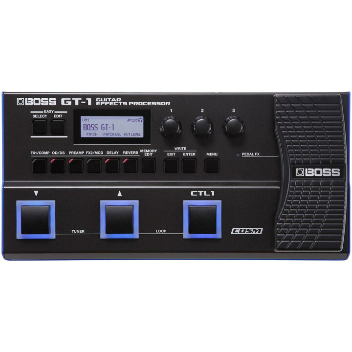 楽天市場】BOSS GT-1 Roland純正アダプターセット マルチエフェクター  