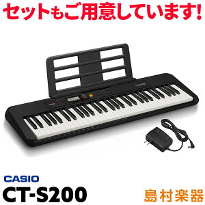 CASIO CT-S200 BK ubN 61 Casiotone JVIg[ JVI CTS200 CTS-200 y L[{[h dqsAm