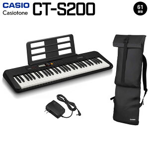 CASIO CT-S200 BK P[XZbg 61 Casiotone JVIg[ JVI CTS200 CTS-200 y L[{[h dqsAm