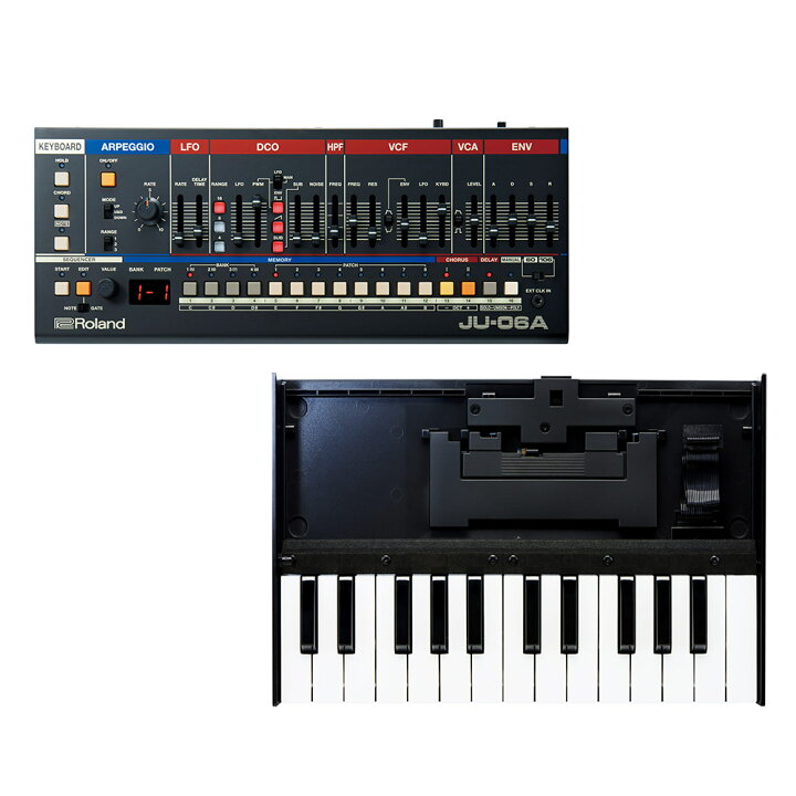 楽天市場】Roland Boutique JU-06A + K-25m 鍵盤ユニットセット 