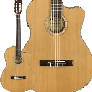 Fender CN-140SCE Nylon Thinline Natural GKbgM^[ i` V_[Pgbv n[hVFP[Xt tF_[