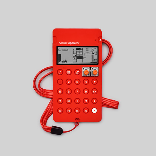 Teenage 76％以上節約 「かわいい～！」 Engineering CA-X red generic case シリコンケース PocketOperator全モデル対応