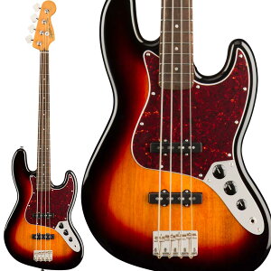 Squier by Fender Classic Vibe f60s Jazz Bass Laurel Fingerboard 3-Color Sunburst GLx[X WYx[X XNC[ / XNCA