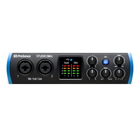 [特価 2024/06/28迄] PreSonus Studio 24c オーディオインターフェイス 2ch入出力 USB-Cバスパワー プレソナス