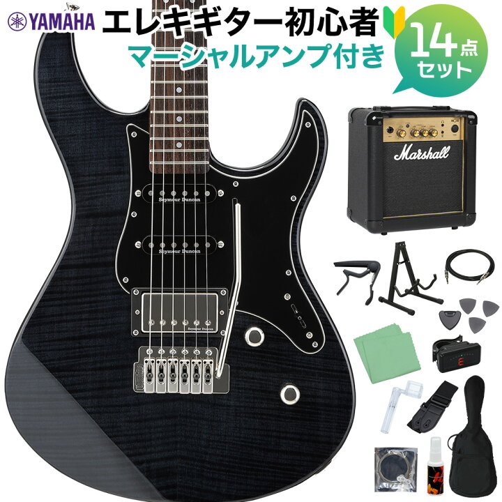 楽天市場】YAMAHA PACIFICA612VIIFM TBL エレキギター 初心者14点  