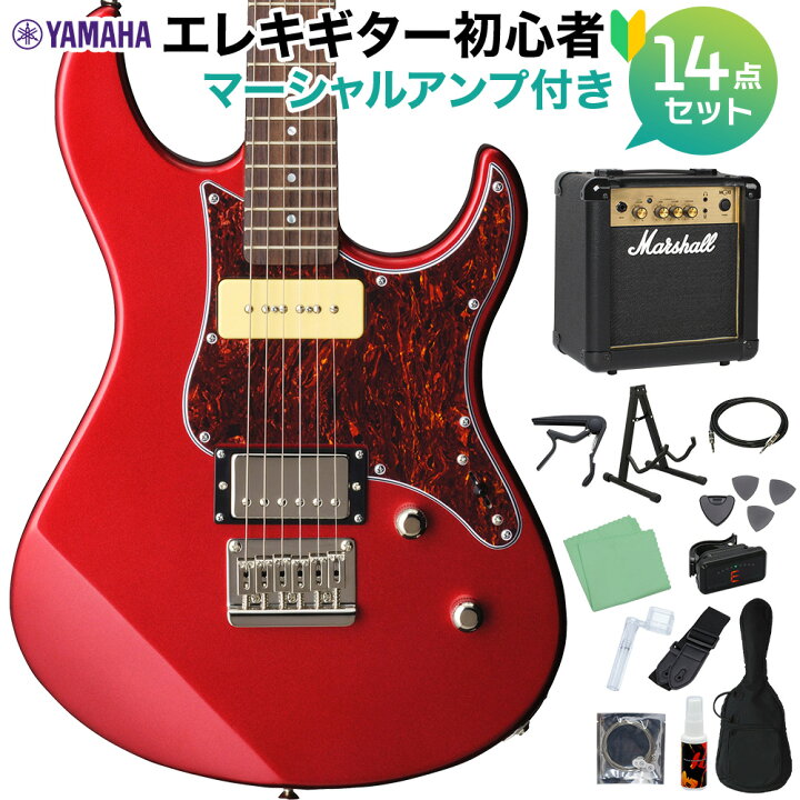 楽天市場】YAMAHA PACIFICA311H RM エレキギター初心者14点セット 