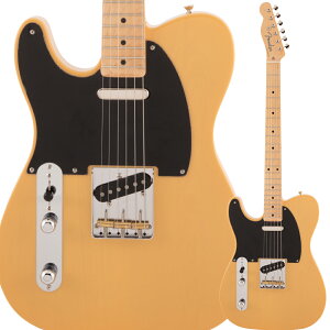 Fender Made in Japan Traditional 50s Telecaster Left-Handed Maple Fingerboard Butterscotch Blonde GLM^[ eLX^[  tF_[