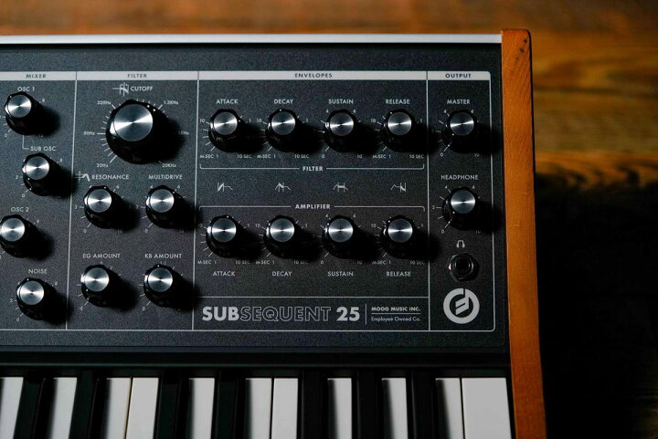 楽天市場】moog Subsequent 25 パラフォニックアナログシンセサイザー 