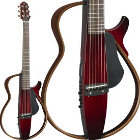 【楽天スーパーSALE限定 エントリーでP5倍】 YAMAHA SLG200S CRB (クリムゾンレッドバースト) サイレントギター スチール弦モデル ヤマハ