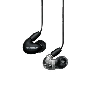 SHURE AONIC5 SE53BABK+UNI-A ���Չ����C���z�� �u���b�N �V���A