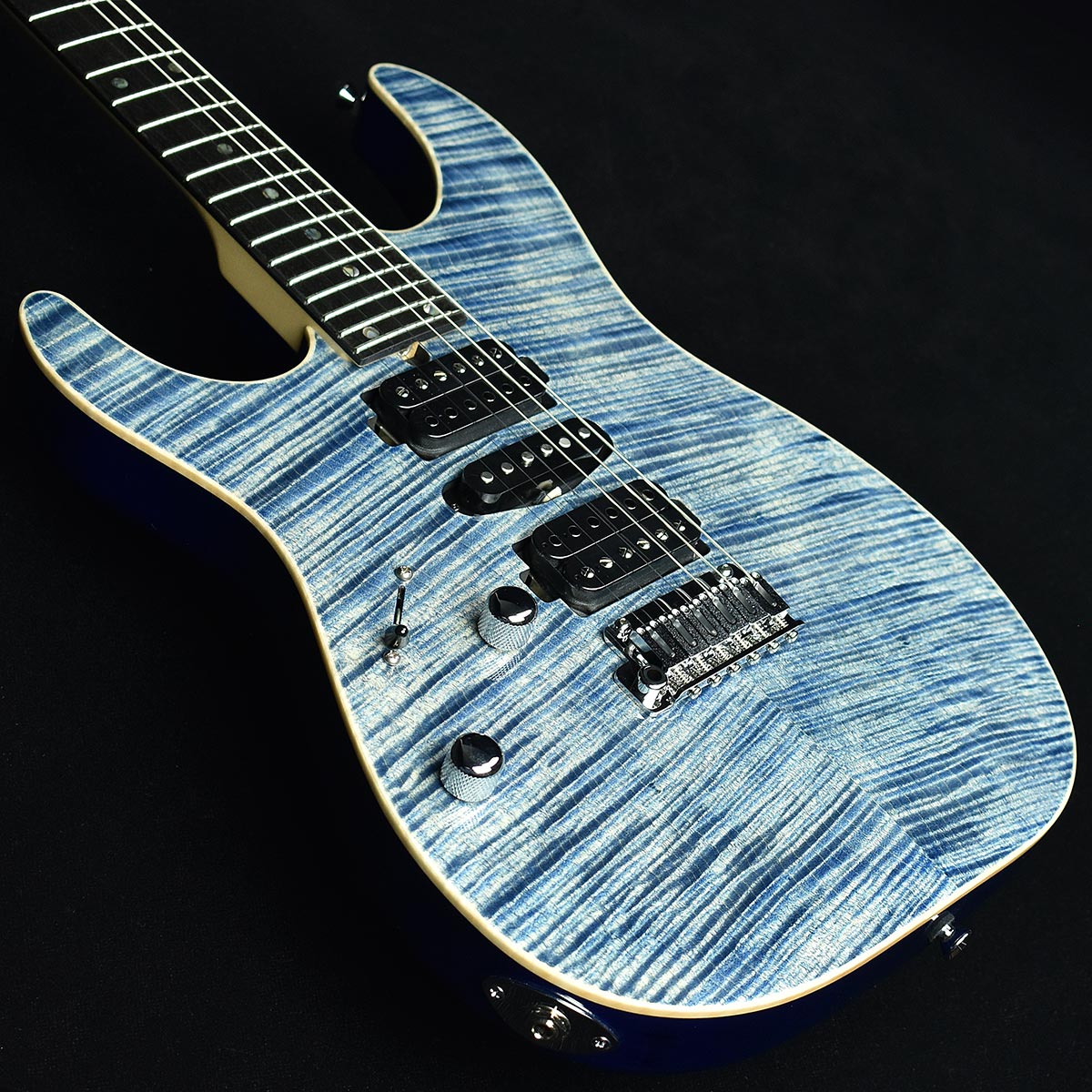 楽天市場】【旧価格】 T's Guitars DST-Pro24 Flame Top Trans Blue