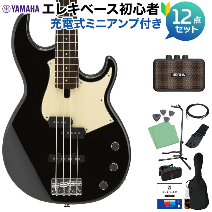 楽天市場】YAMAHA BB434 BL (ブラック) ベース 初心者12点セット 