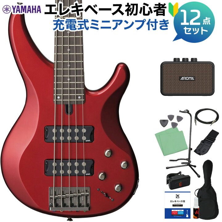 楽天市場】YAMAHA TRBX305 CAR (キャンディアップルレッド) 5弦ベース 