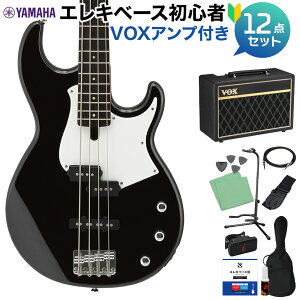 YAMAHA BB234 BL (ブラック) ベース 初心者12点セット 【VOXアンプ付】 ヤマハ BB200シリーズ Black 【初心者セット】