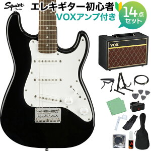 Squier by Fender Mini Strat Laurel Fingerboard Black GLM^[ S14_Zbg yVOXAvtz XggLX^[ ~jM^[ XNC[ / XNCA yS҃Zbgz