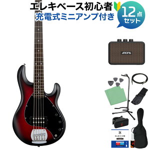 �y�G���g���[�ōő�10���|�C���g������zSTERLING by Musicman STINGRAY RAY5 RRBS 5���x�[�X���S��12�_�Z�b�g �y�[�d���~�j�A���v�t�z �A�N�e�B�u �X�^�[���� �y���S�҃Z�b�g�z