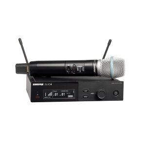 SHURE SLXD24/B87A Beta 87A�n���h�w���h�^���M�@�t�����C�����X�V�X�e�� �V���A