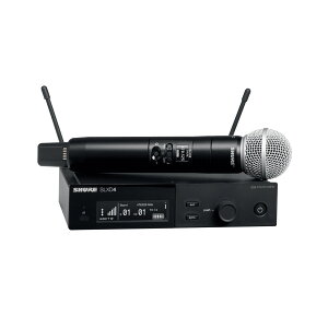 SHURE SLXD24/SM58 SM58 �n���h�w���h�^���M�@�t�����C�����X�V�X�e�� �V���A