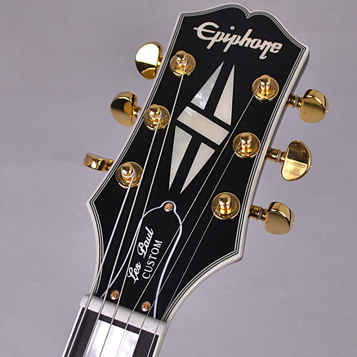 楽天市場】Epiphone Les Paul Custom Ebony エレキギター エピフォン 