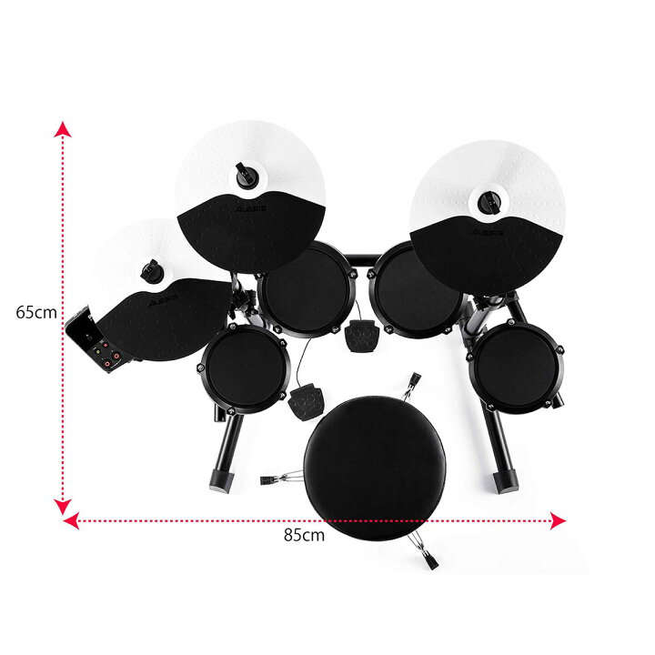楽天市場】ALESIS Debut Kit 電子ドラムセット 子ども向け（推奨身長 