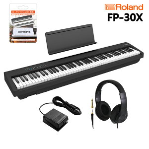 Roland FP-30X BK dqsAm 88 wbhzZbg [h USB[t