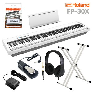 Roland FP-30X WH dqsAm 88 XX^hE_p[y_EwbhzZbg [h