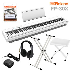 Roland FP-30X WH dqsAm 88 XX^hEXCXEwbhzZbg [h