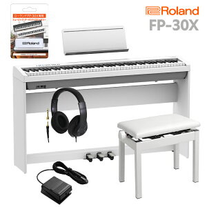 Roland FP-30X WH dqsAm 88 pX^hEᎩ݃CXEy_EwbhzZbg [h