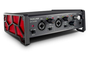 TASCAM US-2x2HR USB �I�[�f�B�I�C���^�[�t�F�C�X �^�X�J��