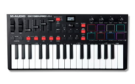M-AUDIO Oxygen Pro Mini MIDIキーボードコントローラー 32鍵盤 エムオーディオ
