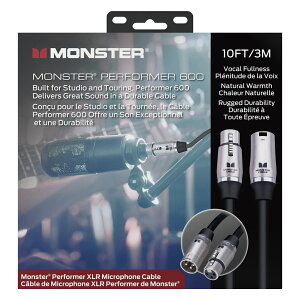 MONSTER CABLE PERFORMER 600 MIC �}�C�N�P�[�u�� ��3m �L���m���P�[�u�� �����X�^�[�P�[�u�� P600-M-10