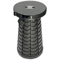MiniMax Stool (ブラック) 伸縮可能スツール 折り畳みイス 椅子 高さ調整可能 持ち運び簡単 耐荷重120kg …