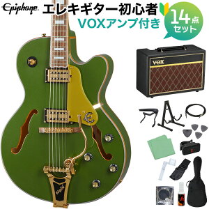 Epiphone Emperor Swingster Forest Green Metaric GLM^[ S14_Zbg VOXAvt tARM^[ GstH yS҃Zbgz