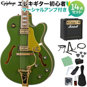 Epiphone Emperor Swingster Forest Green Metaric GLM^[ S14_Zbg }[VAvt tARM^[ GstH yS҃Zbgz